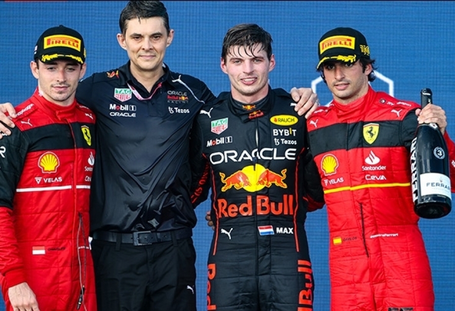 Max Verstappen holds off Charles Leclerc for third win of season; Ferrari podiums two