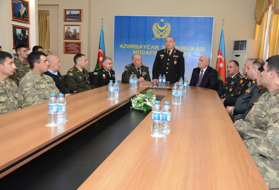 Ulu Öndərlə bağlı xatirələr söylənilib, kursantlar and içiblər