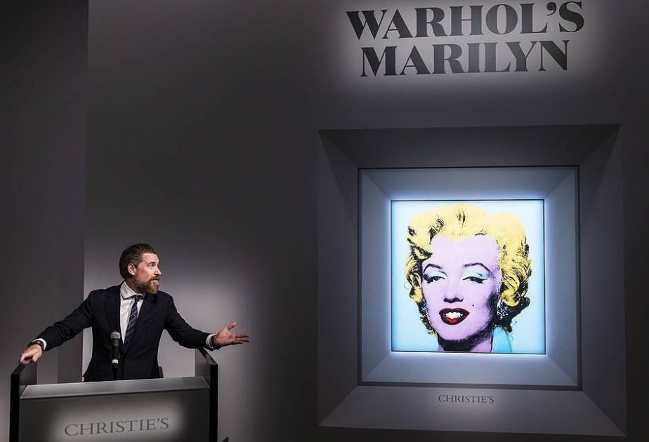 Andy Warhol's Marilyn Monroe portrait sold for record $195 million