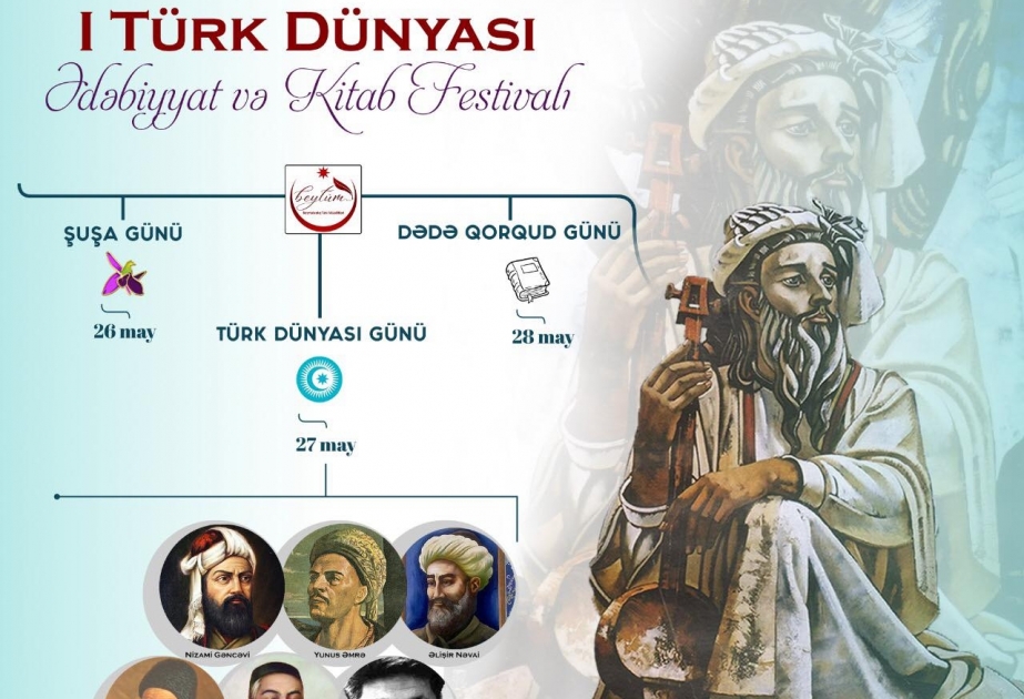 Bakıda Birinci Türk Dünyası Ədəbiyyat və Kitab Festivalı keçiriləcək