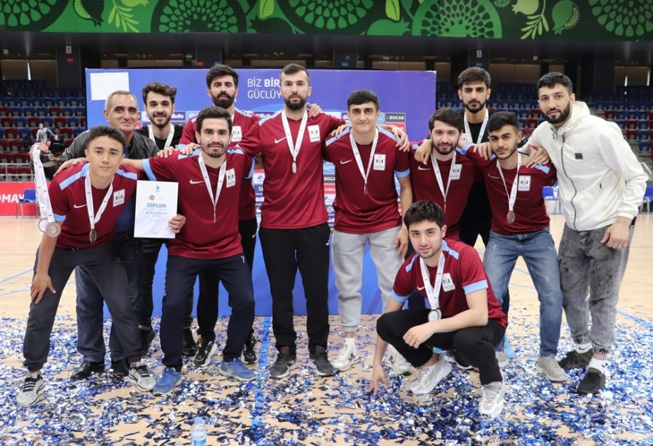 “Neftçi” futzal klubu üçüncü dəfə Yüksək Liqada bürünc medal qazanıb