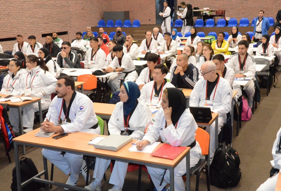 Bakıda hakimlər üçün taekvondo üzrə beynəlxalq seminara start verilib
