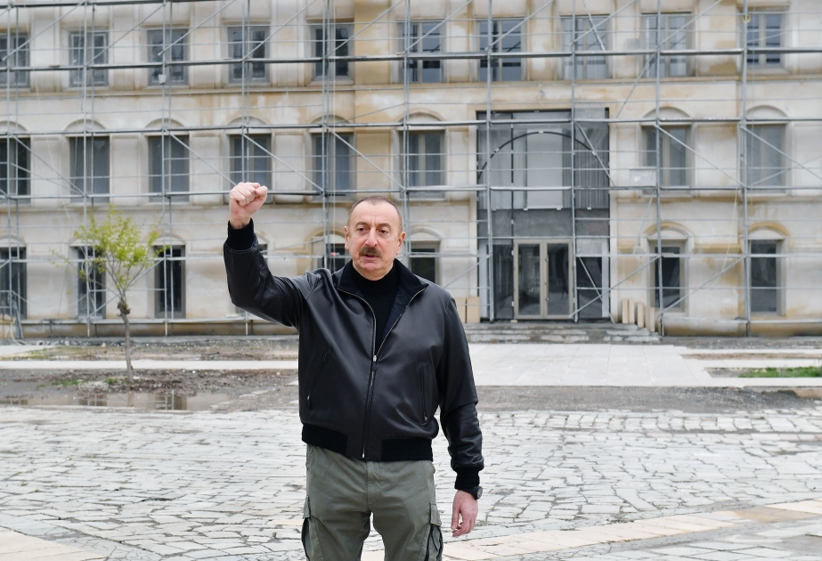 Ilham Aliyev : Nous, les véritables propriétaires de ces terres, nous sommes déjà retournés dans nos terres natales
