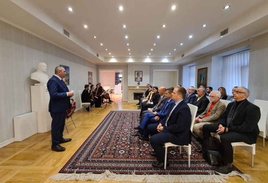 Latviyada ümummilli lider Heydər Əliyevin anadan olmasının 99-cu ildönümü qeyd edilib