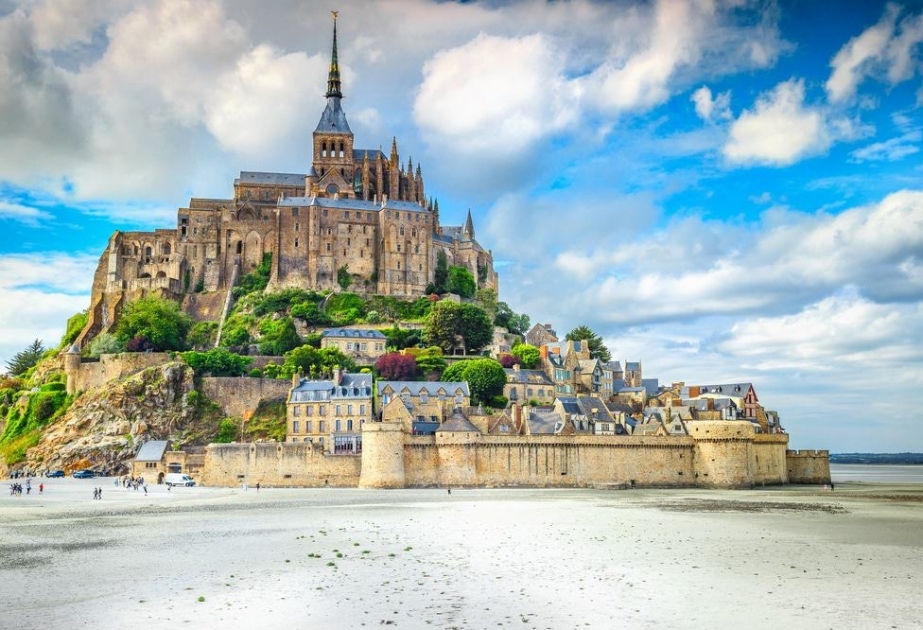 Mont-Saint-Michel and its Bay - UNESCO world heritage site in Normandy, France
