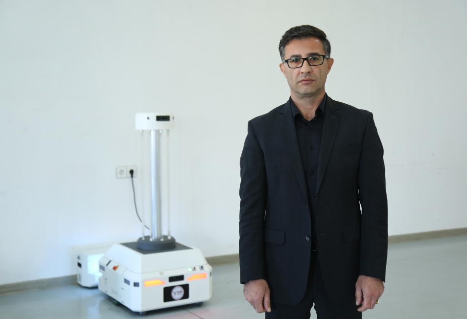 AMEA YTP-nin inkubator-rezidenti “TEKNOFEST Azərbaycan”da robot-dezinfektor nümayiş etdirəcək