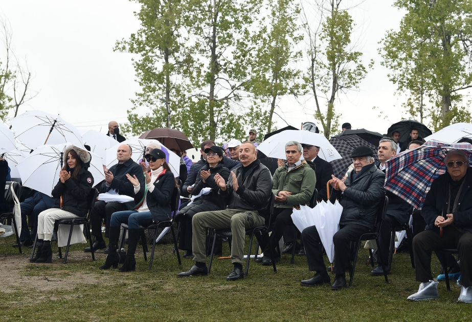 5th “Kharibulbul” International Folklore Festival opened in Shusha, cultural capital of Azerbaijan President Ilham Aliyev and First Lady Mehriban Aliyeva attended opening of the festivalVIDEO
