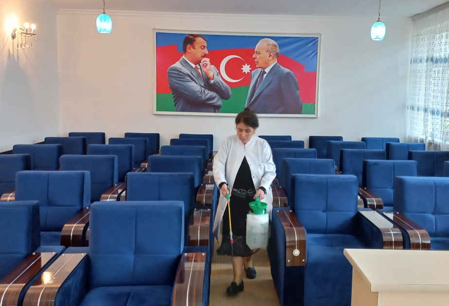 Mingəçevir Dövlət Universitetində növbəti tibbi-profilaktik və dezinfeksiya işləri aparılıb