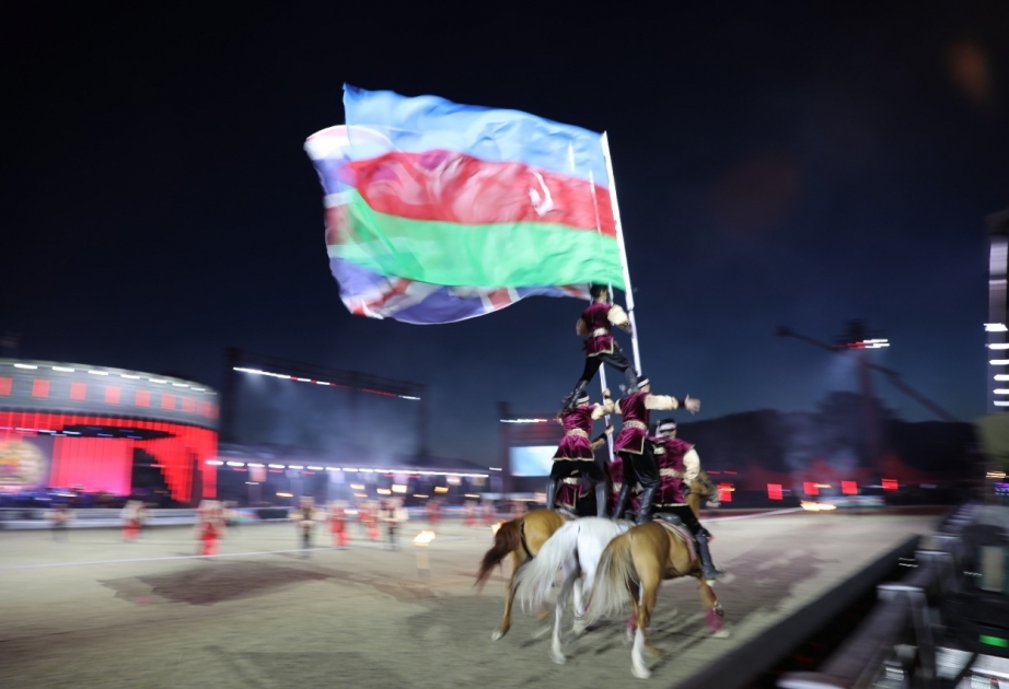 La performance de la délégation azerbaïdjanaise au Royal Windsor Horse Show a été géniale VIDEO