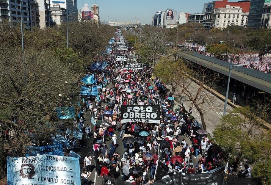 В Аргентине прошли протесты из-за высокой инфляции и безработицы