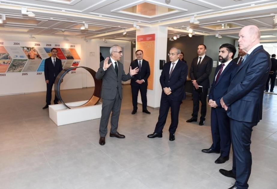 Delegation led by Azerbaijan’s Minister of Economy visits Sangachal terminal