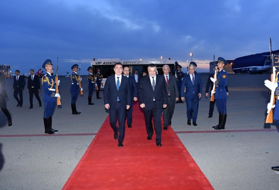 Özbəkistan Ali Məclisinin Qanunvericilik Palatasının sədri ölkəmizə rəsmi səfərə gəlib