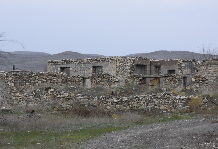 Dorf Ämirvarli in der Region Jabrayil