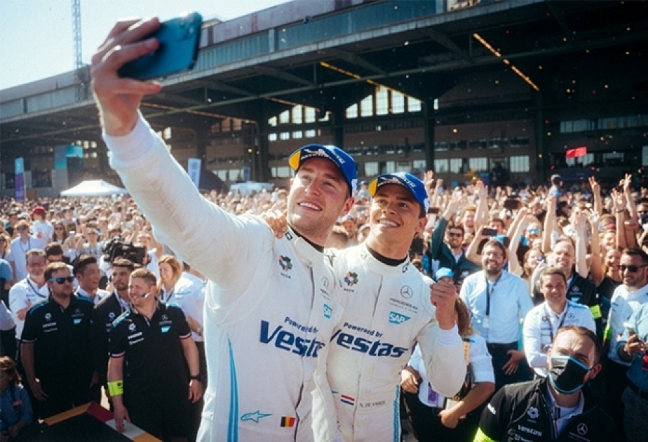 Nyck De Vries delighted to secure Berlin E-prix victory for Mercedes