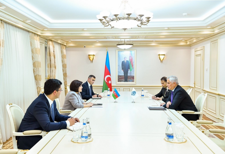 Председатель Милли Меджлиса Сахиба Гафарова встретилась с генеральным секретарем Организации экономического сотрудничества