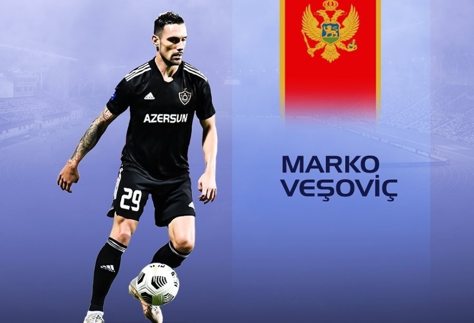 FC Qarabag defender Marko Vešović gets Montenegro call-up