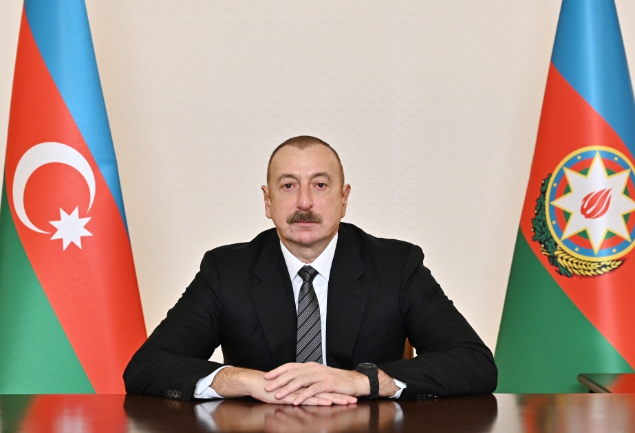 President Ilham Aliyev congratulates Mohammed bin Zayed Al Nahyan on his election as President of UAE