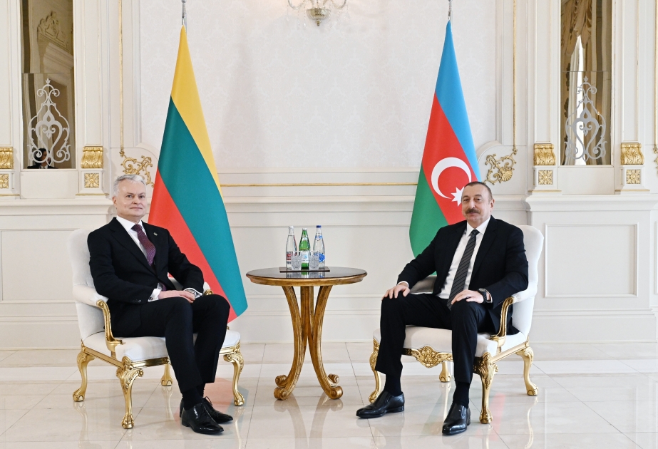 Les présidents azerbaïdjanais et lituanien ont eu un entretien VIDEO