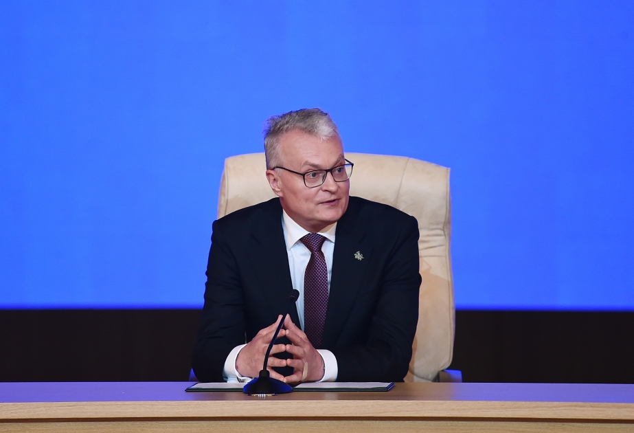 Litva Prezidenti: İqtisadi əməkdaşlıq üçün istifadə olunmamış geniş imkanlarımız var