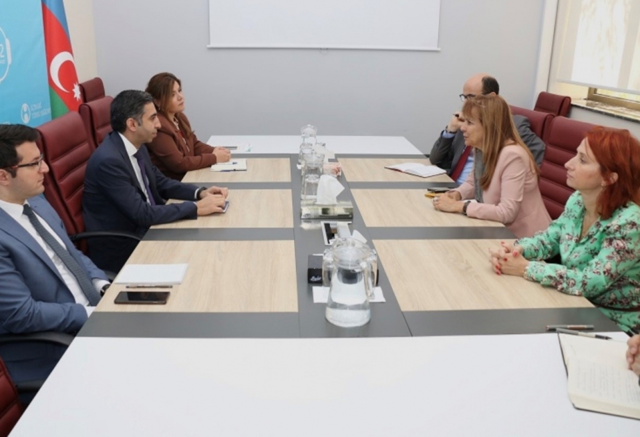 İcbari Tibbi Sığorta üzrə Dövlət Agentliyində Dünya Bankının nümayəndələri ilə görüş olub