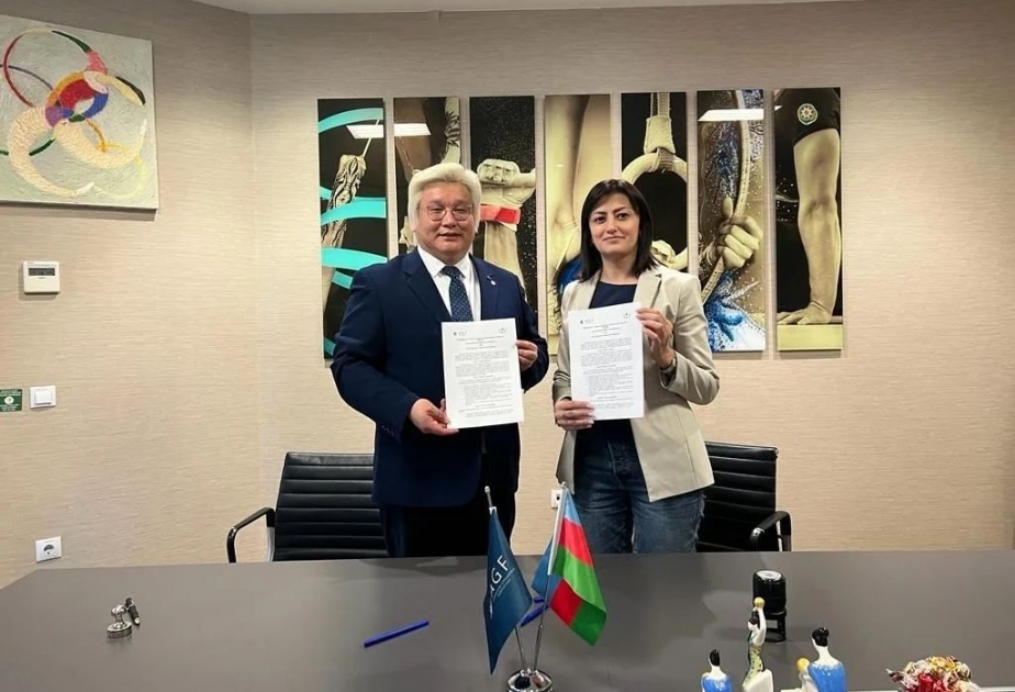Azərbaycan və Monqolustan Gimnastika federasiyaları arasında qarşılıqlı əməkdaşlığa dair anlaşma memorandumu imzalanıb