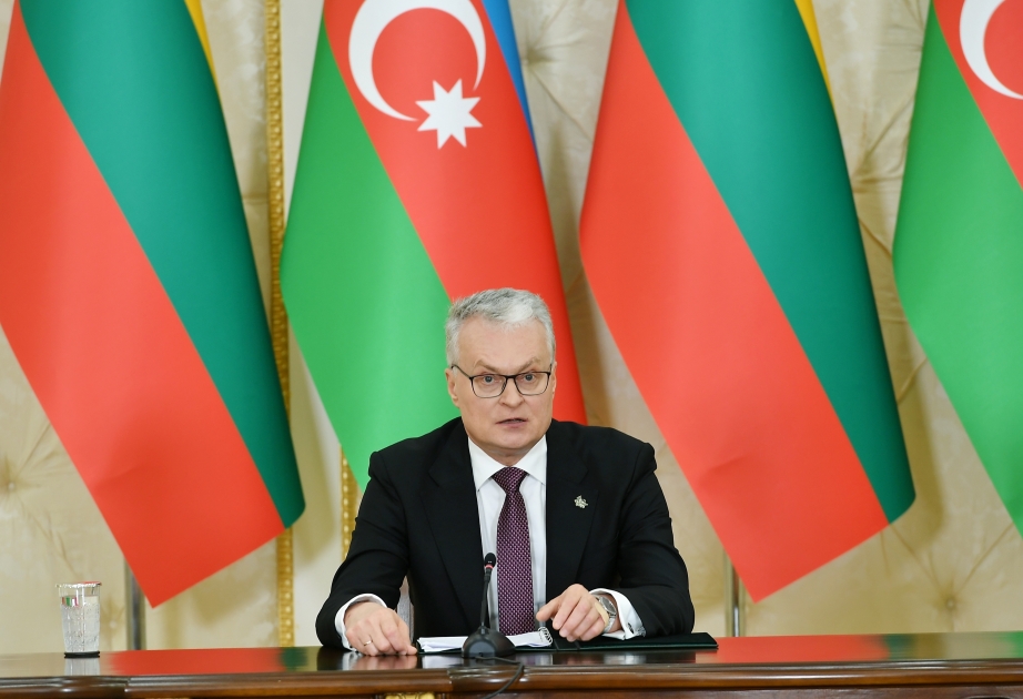 President Gitanas Nausėda: Azerbaijan is a very important partner for Lithuania in the Caucasus region