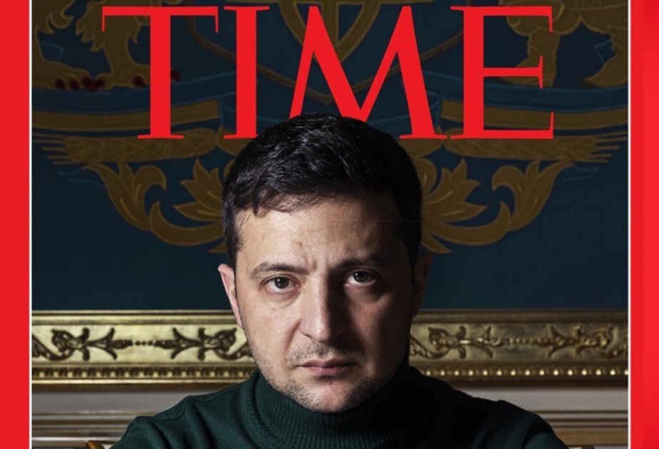 Volodimir Zelenski “Time” nəşrinin versiyasına görə ilin ən nüfuzlu insanı olub