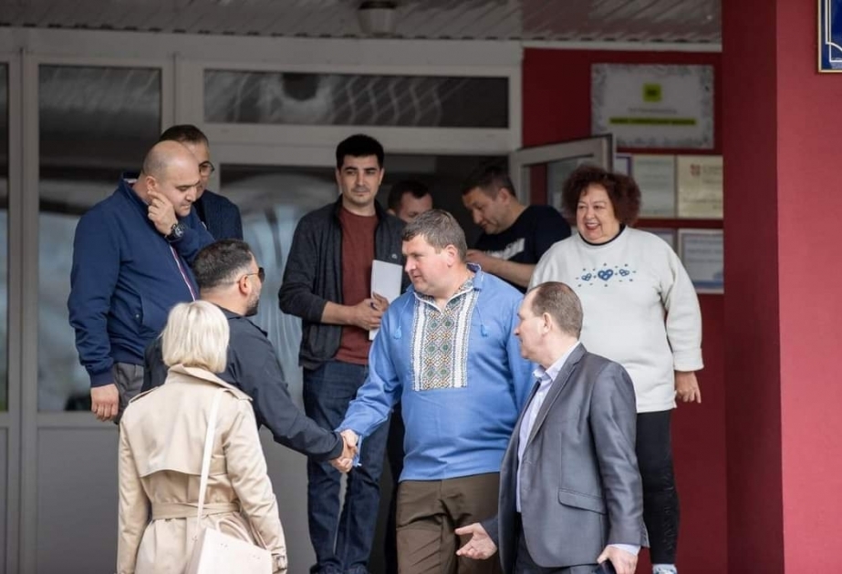 La subsidiaria de la Compañía Estatal de Petróleo de Azerbaiyán en Ucrania emprende la reparación de la escuela secundaria No12 en Irpen