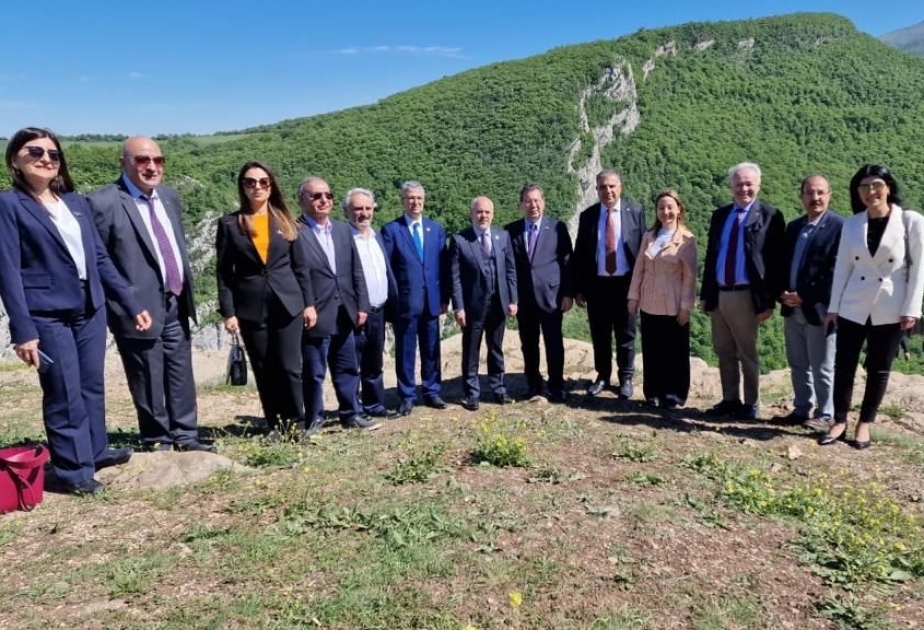 Şuşada Azərbaycan, Türkiyə və Gürcüstan parlamentlərinin Xarici əlaqələr komitələrinin VII üçtərəfli iclası keçirilib