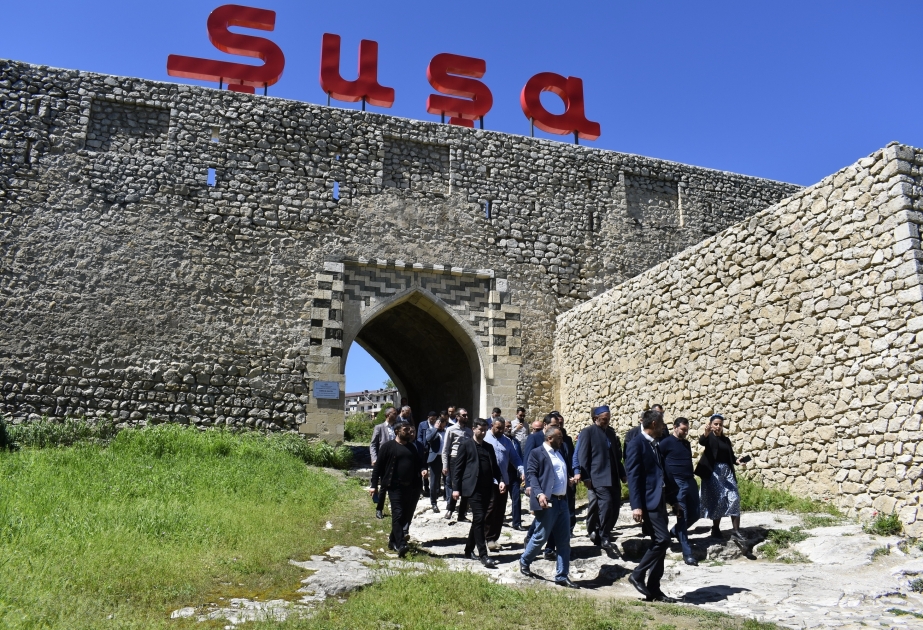 Personalidades religiosas de Georgia visitaron Shusha