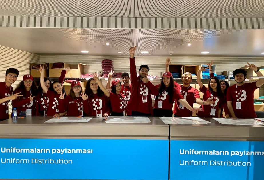 Formula 1 Azərbaycan Qran-Prisinin Uniforma və Akkreditasiya Mərkəzi fəaliyyətə başlayıb