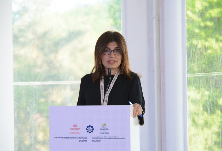 Gunay Afandiyeva: It is happiness to be from Shusha and make a speech in Shusha
