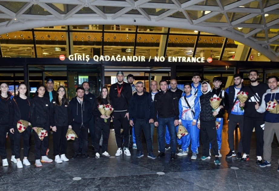 Avropa çempionatında iştirak edən taekvondo və parataekvondo üzrə milli komandalarımız Vətənə qayıdıblar