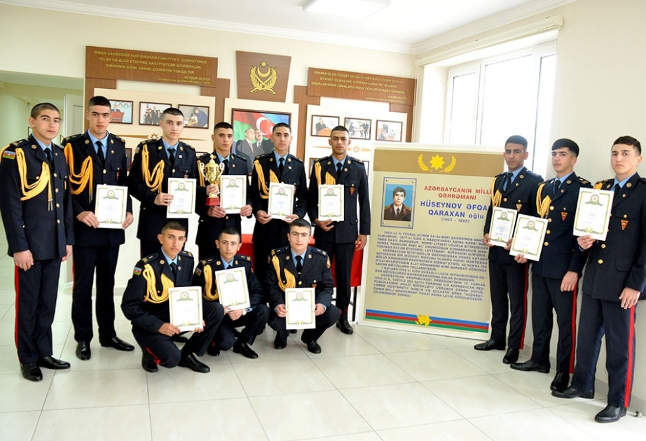 Cəmşid Naxçıvanski adına Hərbi Liseydə yüngül atletika üzrə yarış keçirilib