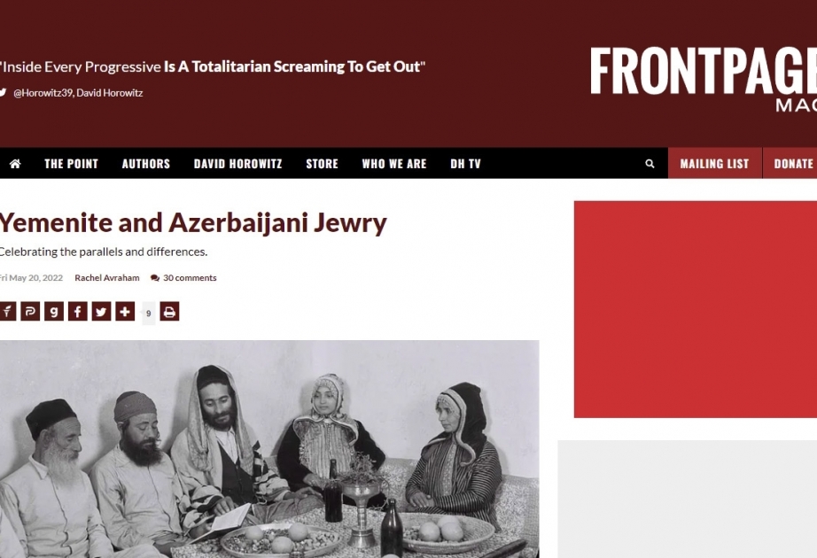 Los medios de comunicación estadounidenses escriben sobre la política multicultural de Azerbaiyán