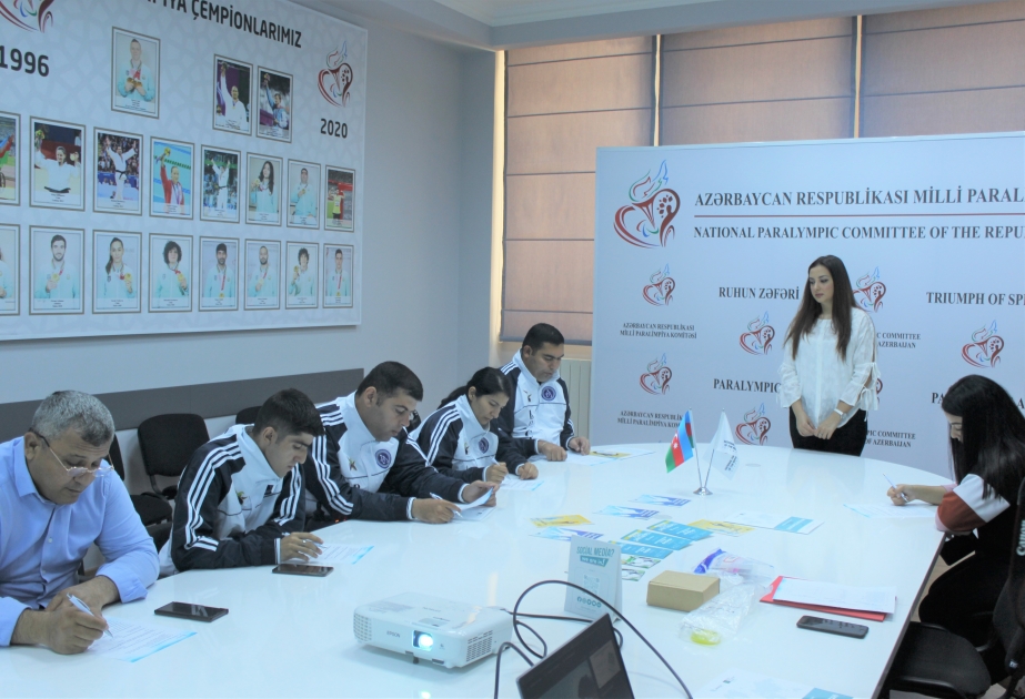 Paralimpiyaçılar üçün AMADA tərəfindən maarifləndirici seminar təşkil olunub