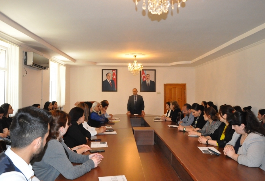 Mingəçevir Dövlət Universitetində İrəvan Müəllimlər Seminariyasının 140 illiyi qeyd olunub
