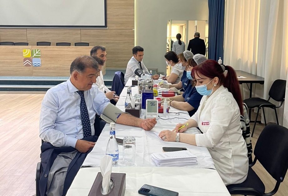 Ekologiya və Təbii Sərvətlər Nazirliyinin 200-dən çox əməkdaşı qanvermə aksiyasında iştirak edib