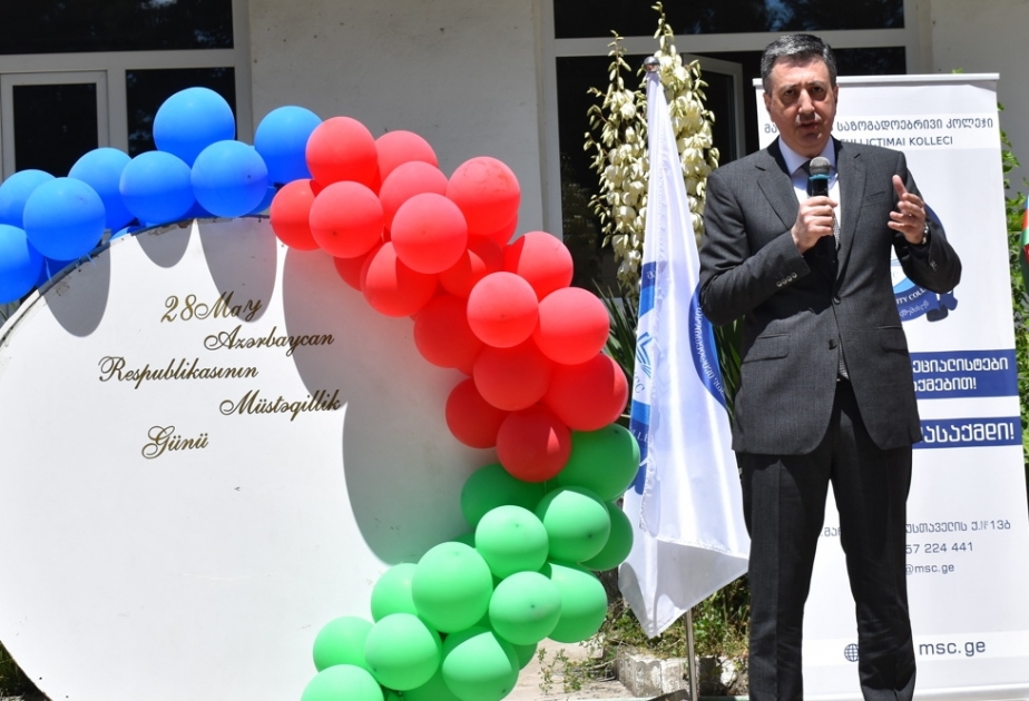 Marneulidə Azərbaycan və Gürcüstanın müstəqillik günlərinə həsr olunmuş tədbir keçirilib