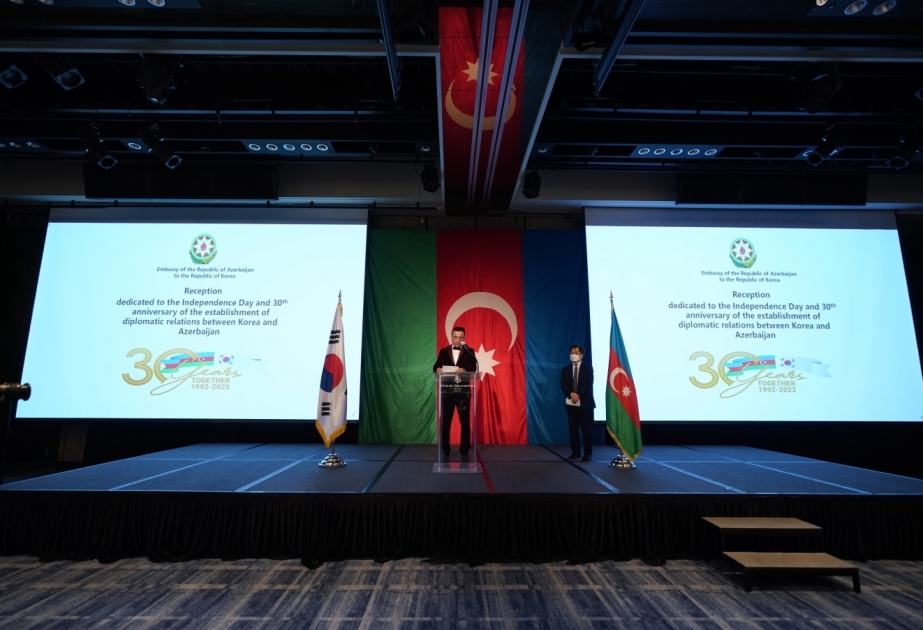 Azərbaycanın Müstəqillik Günü Koreya Respublikasında qeyd olunub VİDEO