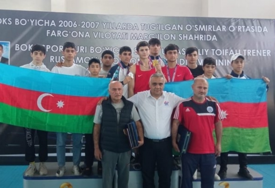 Los boxeadores azerbaiyanos consiguen cuatro medallas en Uzbekistán