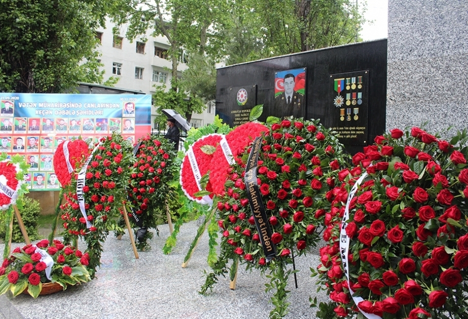 В Габале открыт мемориальный комплекс памяти шехида Афгана Абдурахманова