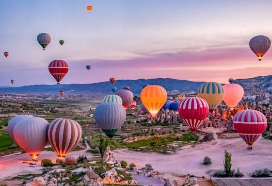 Cappadocia – Turkiye`s beautiful region with hundreds of hot air balloons