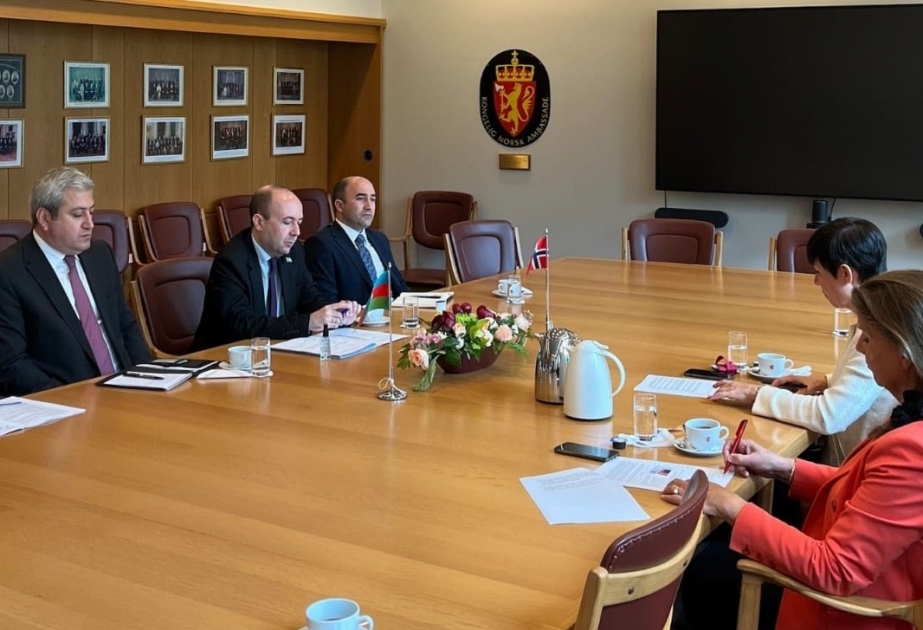El Viceministro de Asuntos Exteriores de Azerbaiyán realiza una visita de trabajo a Noruega