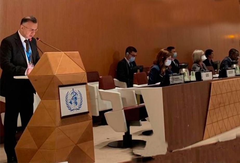 Министр здравоохранения Азербайджана на 75-й сессии Всемирной ассамблеи здравоохранения ответил на необоснованные претензии армянской делегации