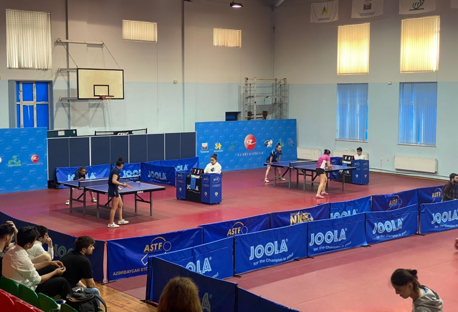 Müstəqillik Gününə həsr olunan stolüstü tennis turnirinin qalibləri müəyyənləşib