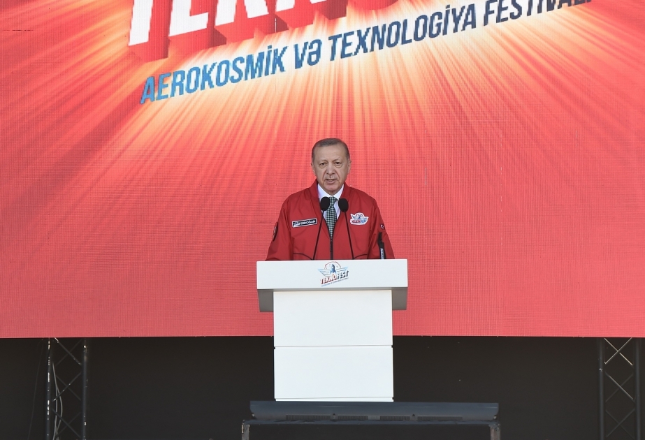 President Recep Tayyip Erdogan: Although our diplomatic relations were established 30 years ago, the unity of our destinies extends to the depths of history
