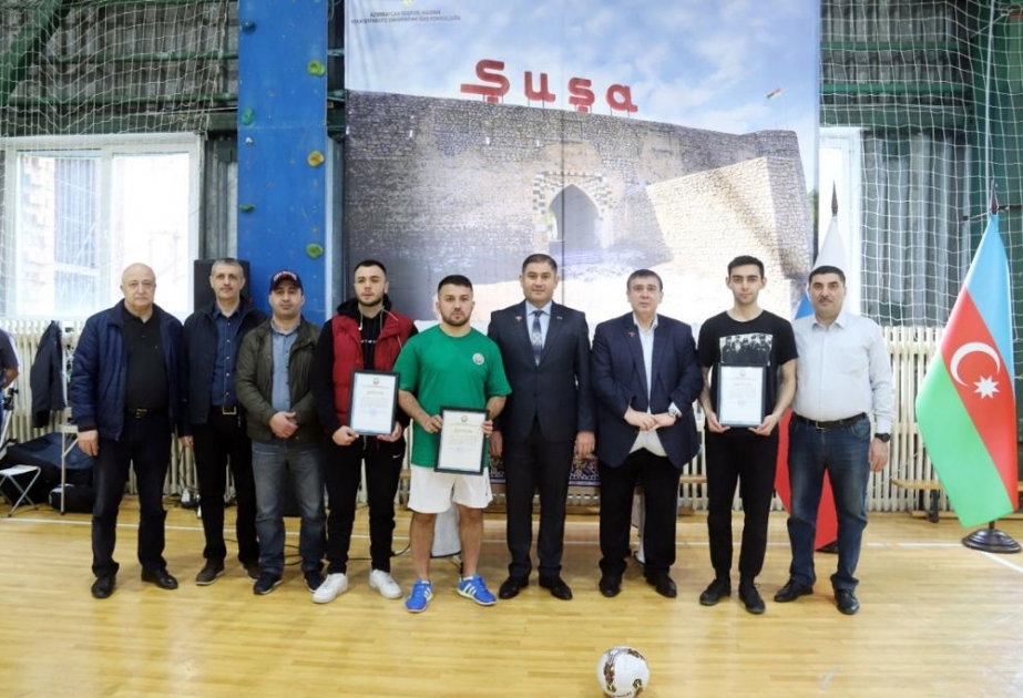 Yekaterinburqda Azərbaycanın Müstəqillik Gününə və “Şuşa İli”nə həsr olunmuş minifutbol turniri keçirilib