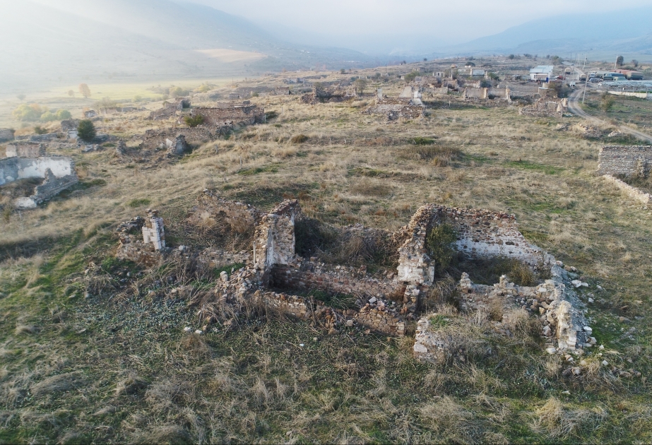 Le village de Saradjyg de la région de Fuzouli
