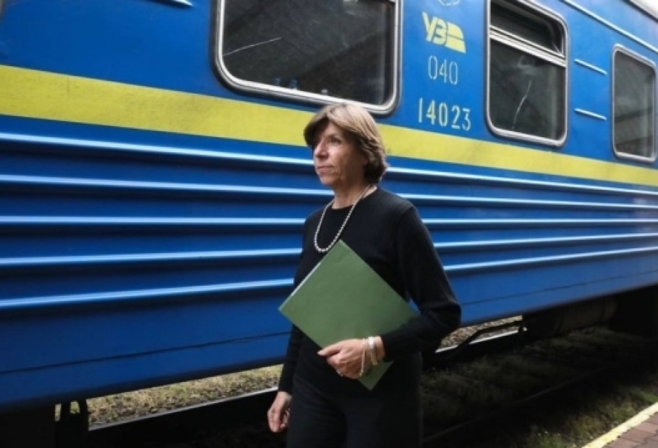La nouvelle ministre française des Affaires étrangères est en visite en Ukraine